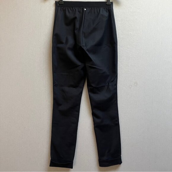 Lorena Antoniazzi Black Slim Fit Cuffed Pants Sz 6 - Picture 3 of 15
